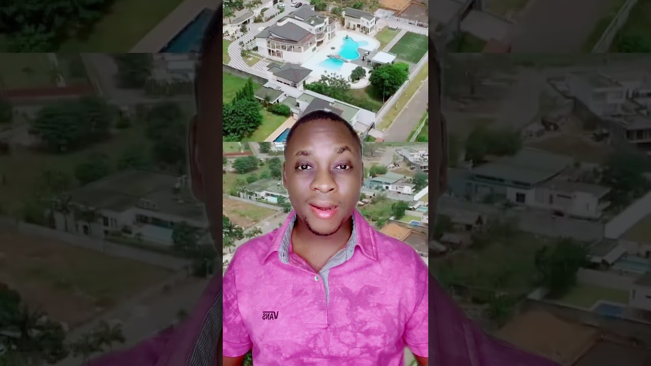 La r&eacute;sidence de Didier Drogba &agrave; Abidjan vu du ciel !