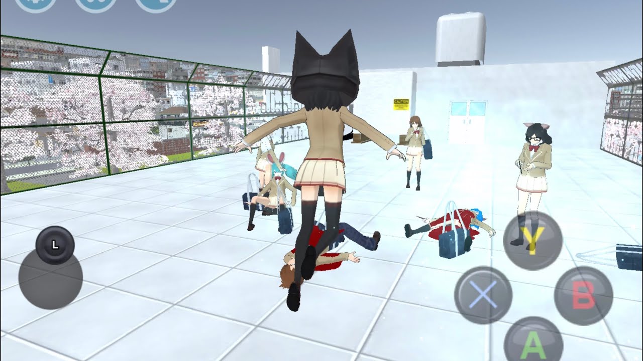 || playing high school simulator ||شوفوا شو عملت بالطلاب اللي تأخروا على الصف 😬
