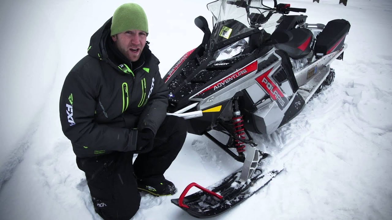 ТЕСТ-ЗАЕЗД: Polaris 550 Indy Adventure 2015 года