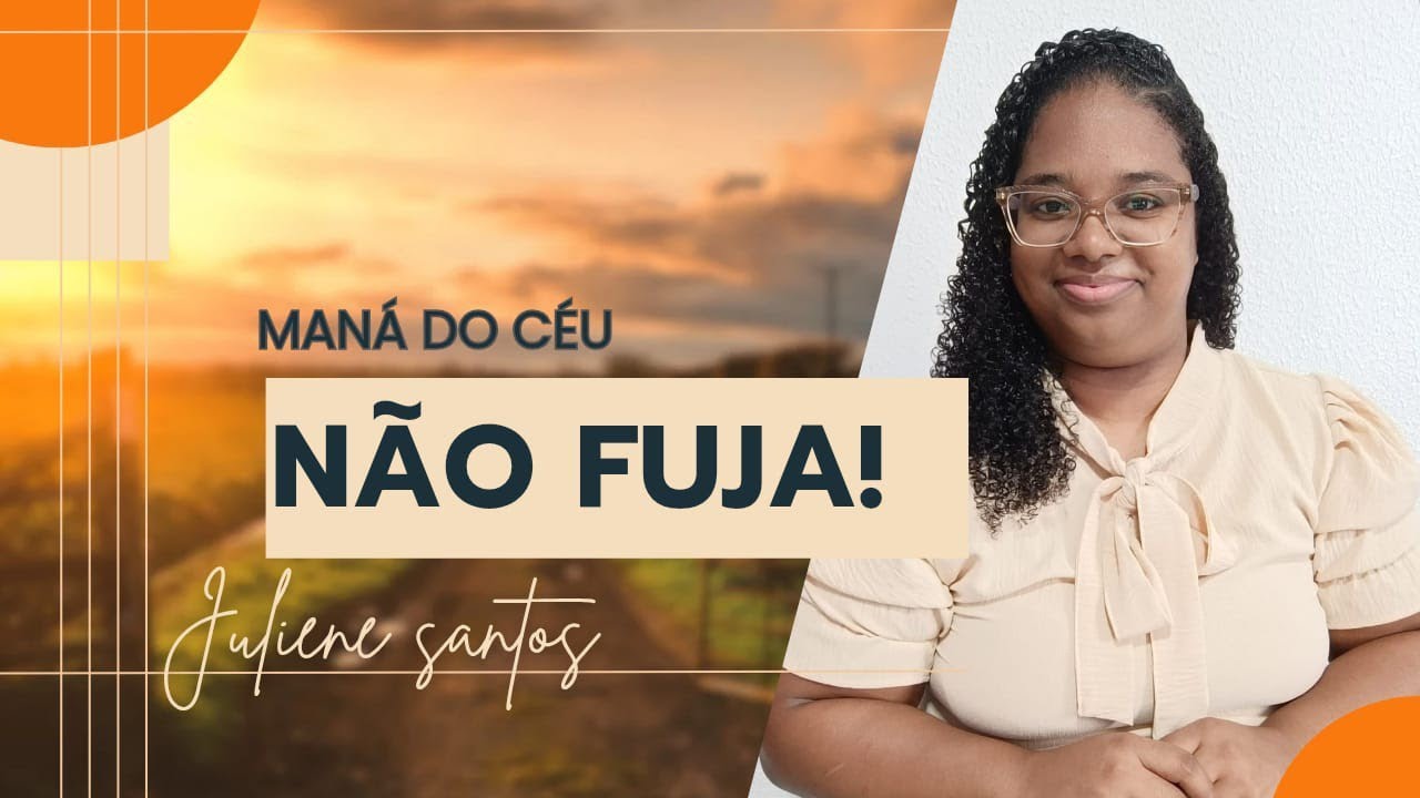 Não fuja da presença de Deus! @Manadoceu_ofc 