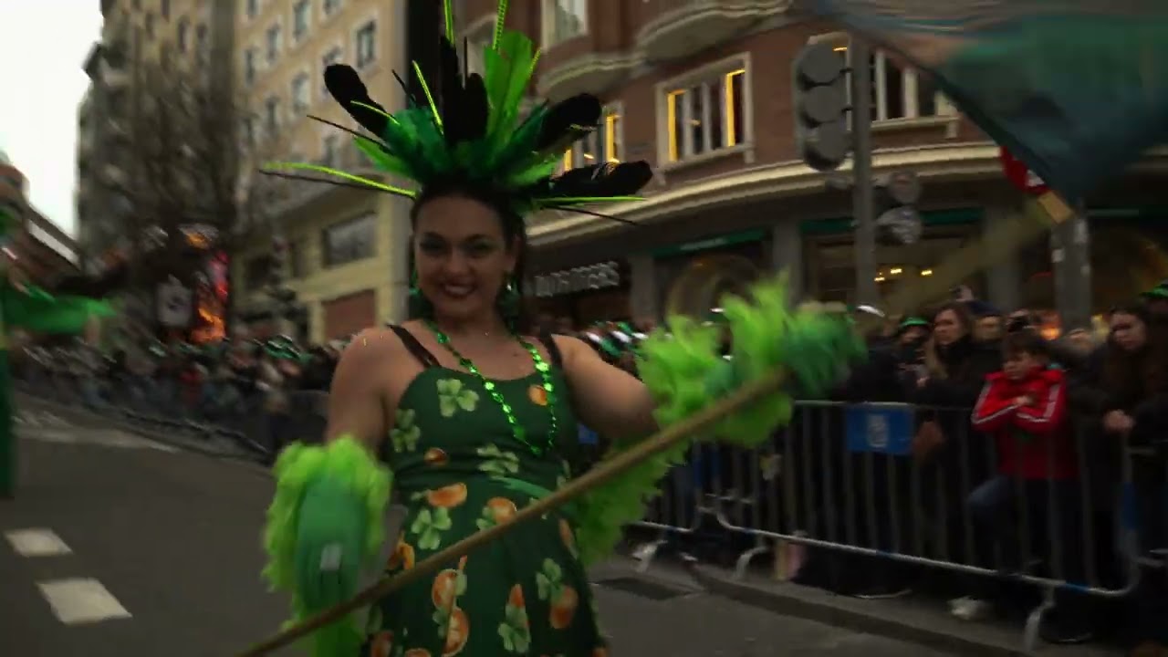 Desfile de San Patricio en Madrid 2025