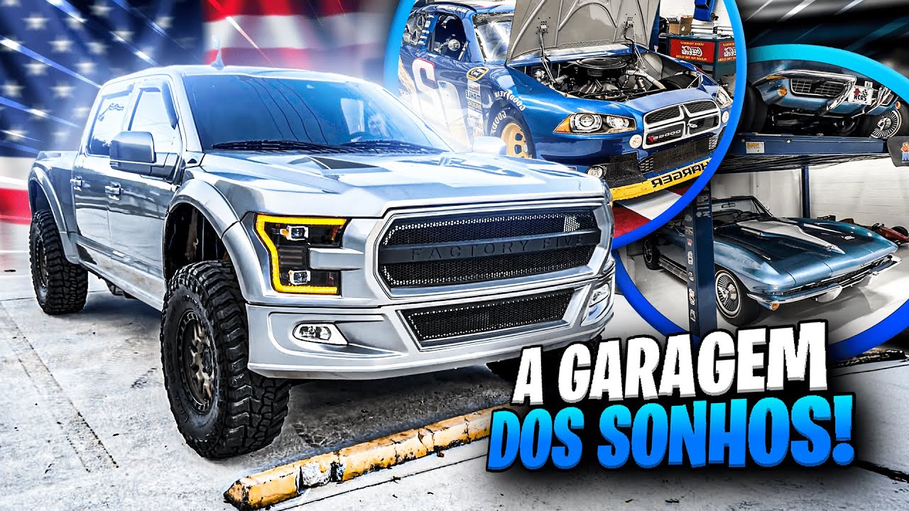 A GARAGEM DOS SONHOS (E DOS MILH&Otilde;ES) NOS EUA!! 💸🇺🇸