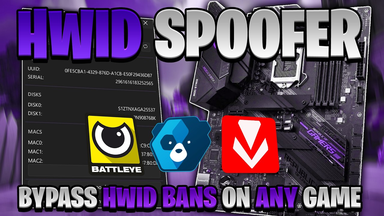 BEST HWID SPOOFER - Remove HWID Ban (2026)