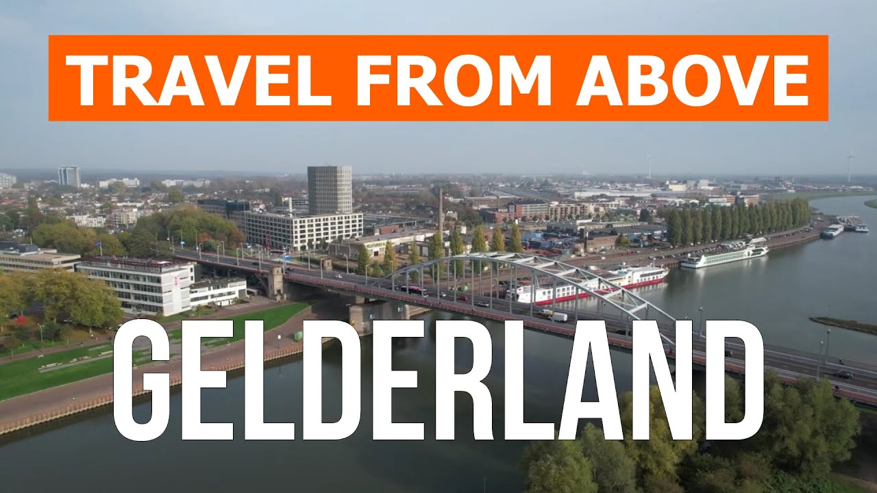 Gelderland from above | Drone video in 4k | Netherlands, province of Gelderland from the air