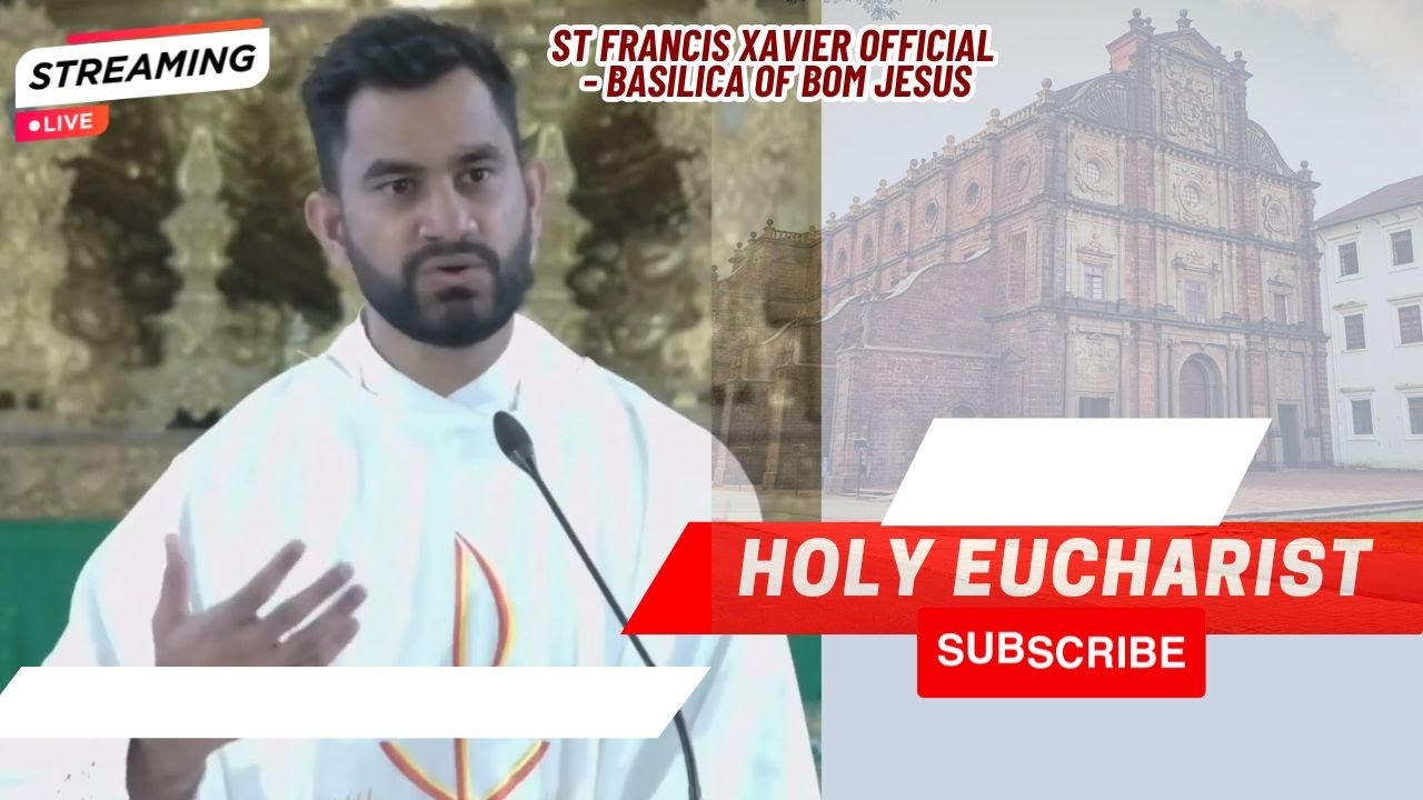 7 AM - Konkani Mass | Somar  - | Basilica of Bom Jesus - Old Goa | 21 April 2025