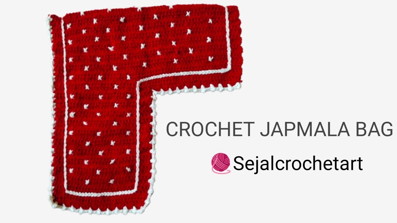 CROCHET JAPMALA BAG| SEJALCROCHETART 