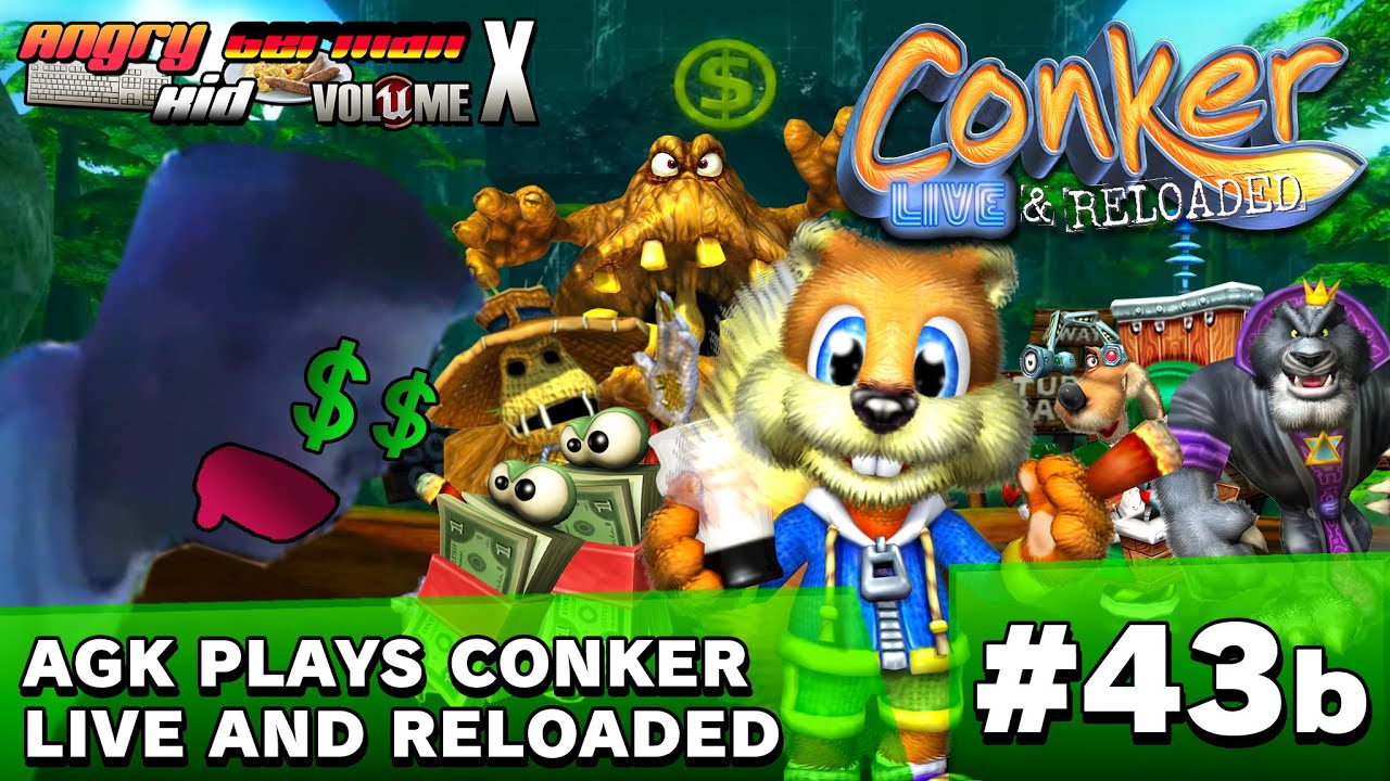 AGKVX Episode #43b: AGK Plays Conker's Live and Reloaded