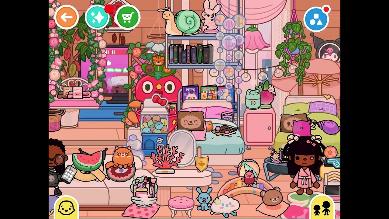 The crazy morning routine 🎀🎀🎀