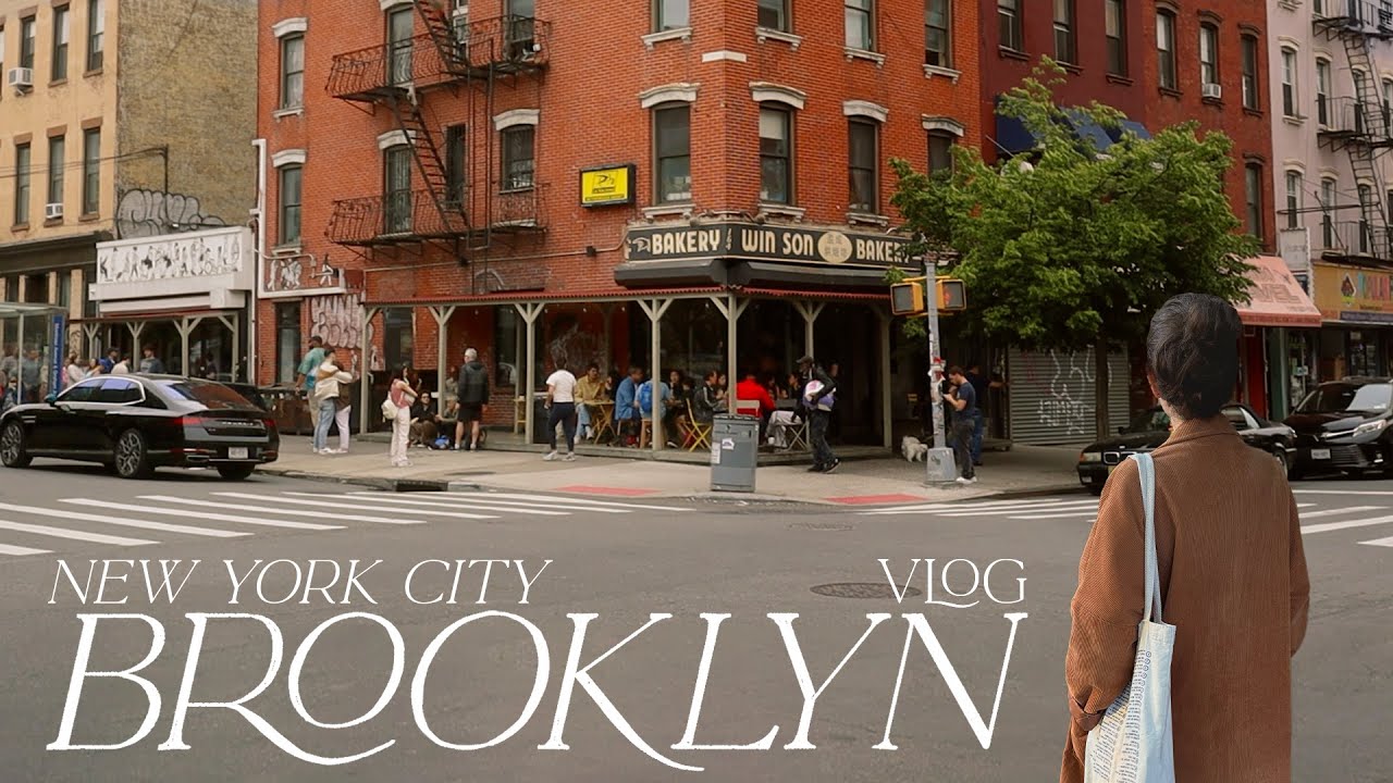 brooklyn new york vlog 🗽 cafe hopping, vintage shopping, selfcare haul