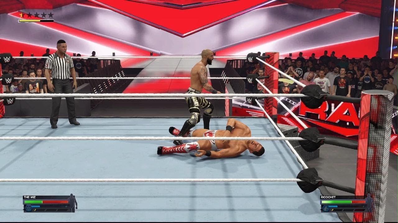The miz vs ricochet pwg Fury
