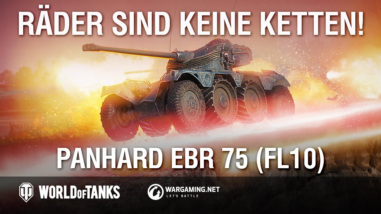 Leitfaden: Panhard EBR 75 (FL10). Räder sind keine Ketten!