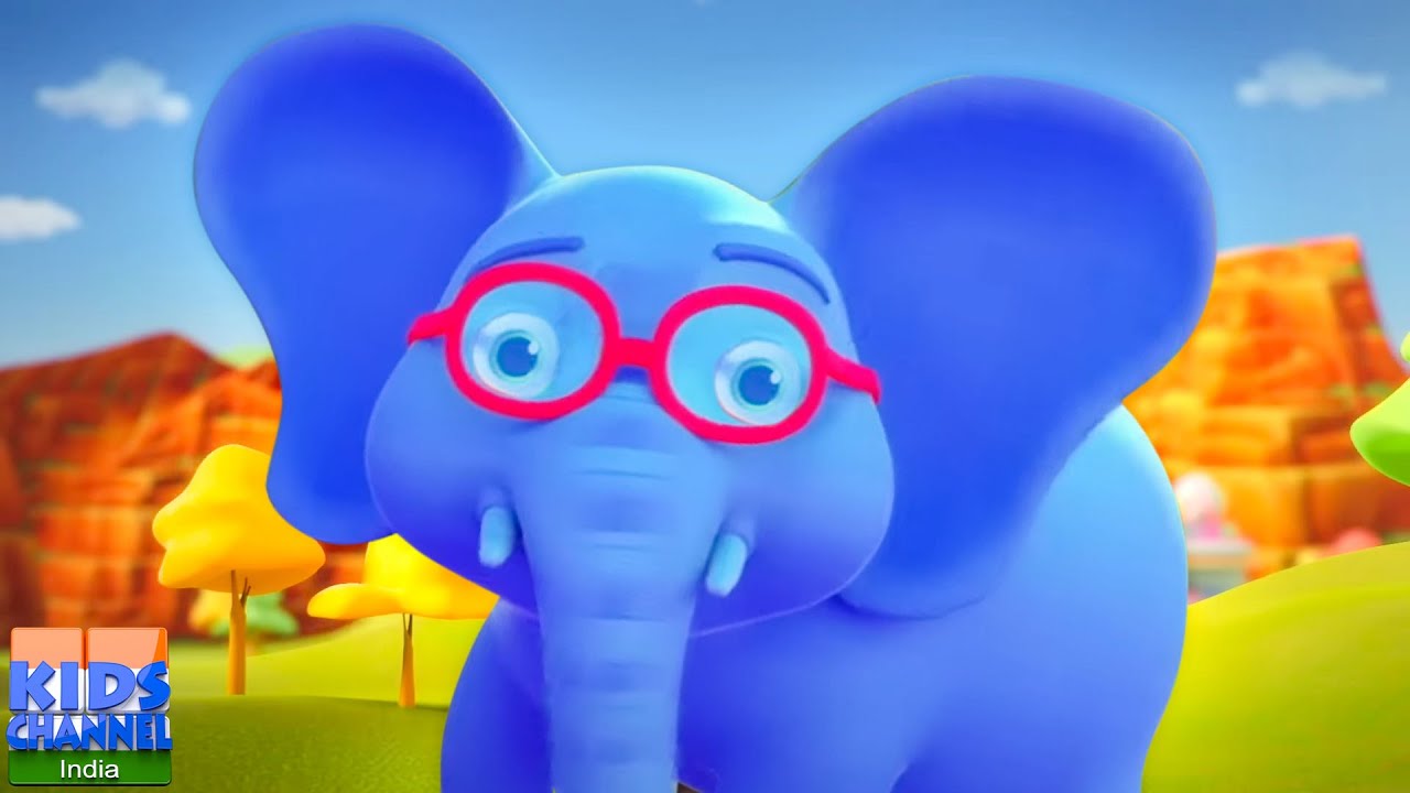 Ek Mota Hathi, एक मोटा हाथी, Hindi Rhyme for Kids and Baby Song