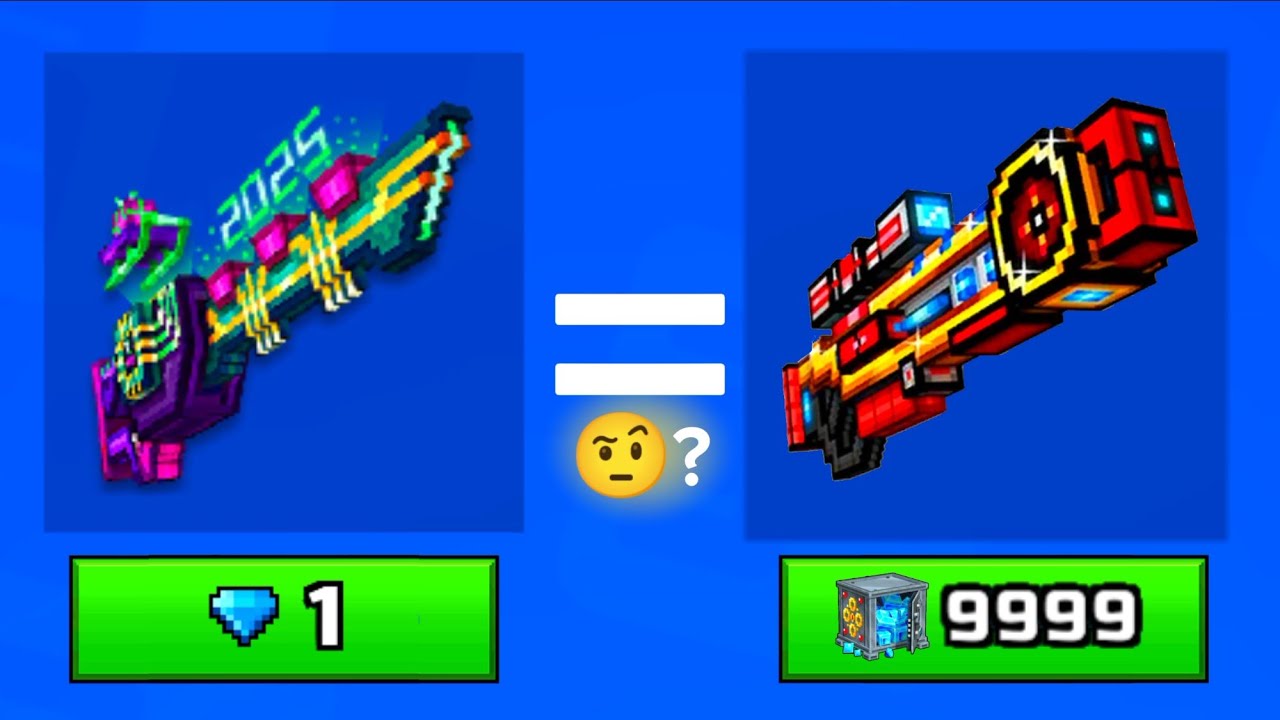 Getting Pixel Gun 3D's BEST Year-End Sniper?