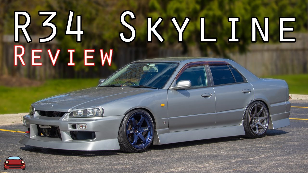 1998 Nissan Skyline Sedan Review - Finally Driving An R34! Is It Actually Good??