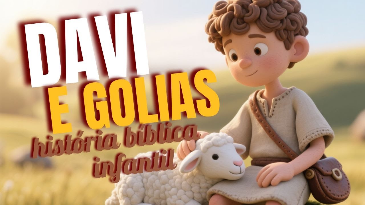 Davi e Golias- Historia Infantil Bíblica para crianças.