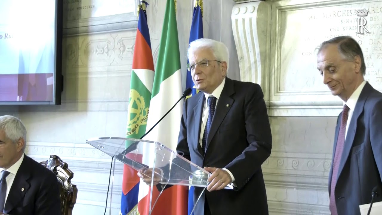 Mattarella al Convegno della Fondazione Carisbo