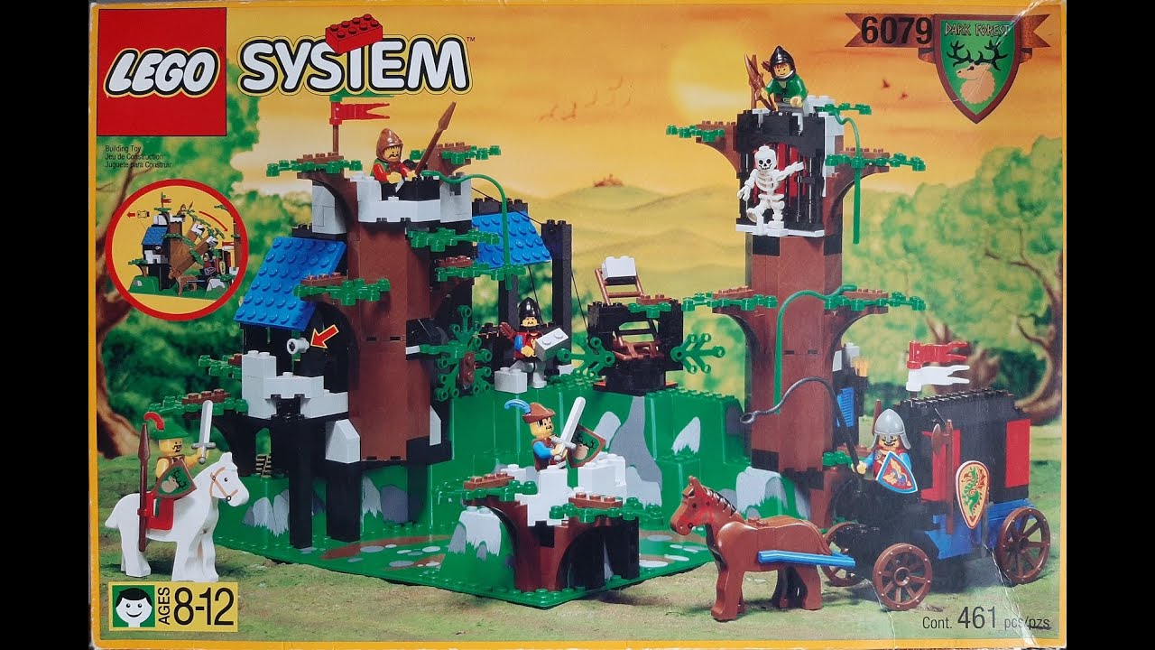 Lego 6079 - a quick review and an epilogue of building of alternative models from back of the box.