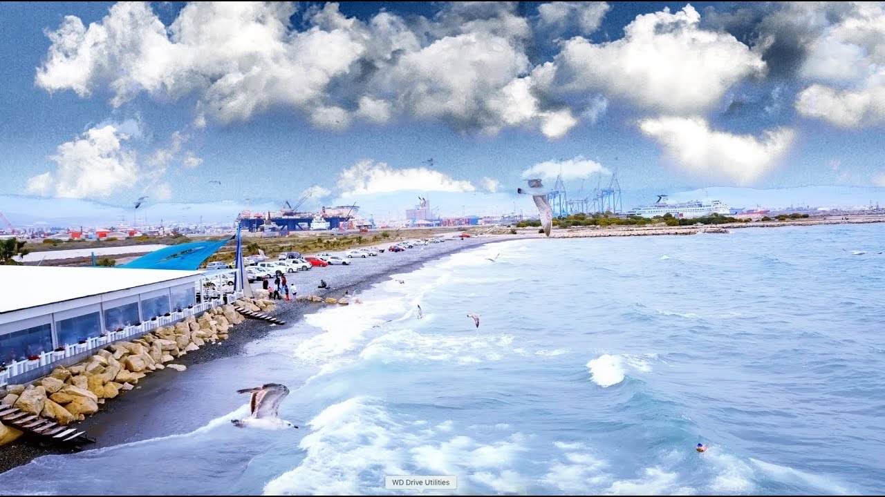 Lady's Mile (One of the best beaches in Cyprus) located in Limassol