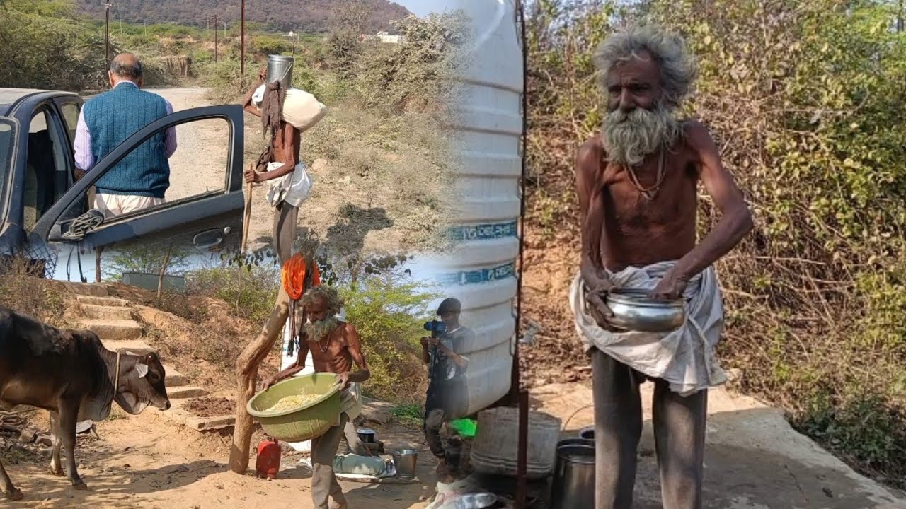 Chitrkoot k jangle राधे बाबा की कुटी राजुला बायपास हनुमान बाग चित्रकूट 356