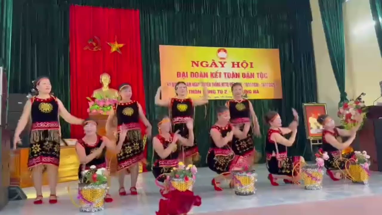 Tiếng Chày Trên Sóc Bo Bo- Văn nghệ đặc sắc Kỷ Niệm Khánh thành Hội trường Thôn Đồng tu-Xã Hưng hà 