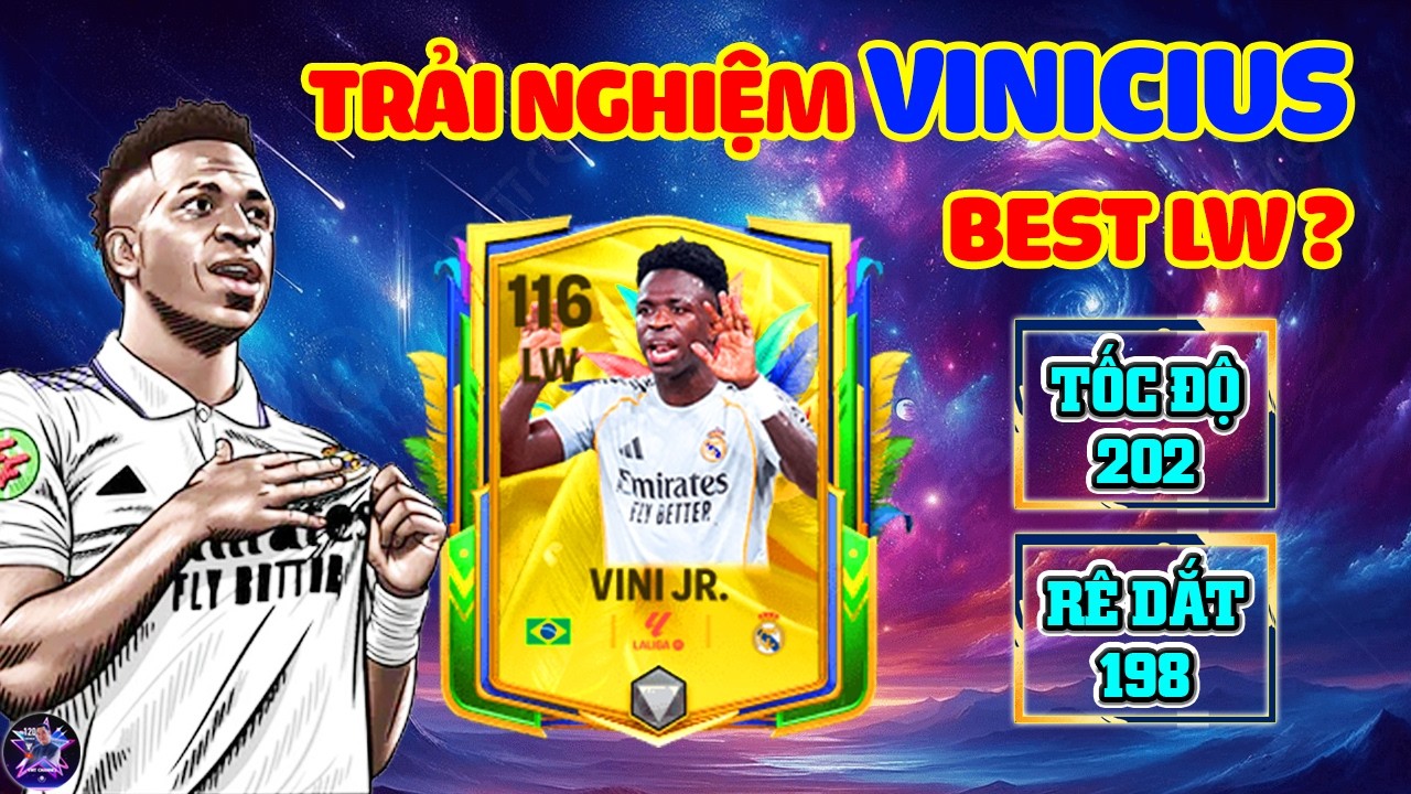 ⏩️ FC MOBILE | TRẢI NGHIỆM VINICIUS JR SK GINGA ! ĐÂY CÓ PHẢI LÀ TIỀN ĐẠO CÁNH HAY NHẤT HIỆN NAY ?