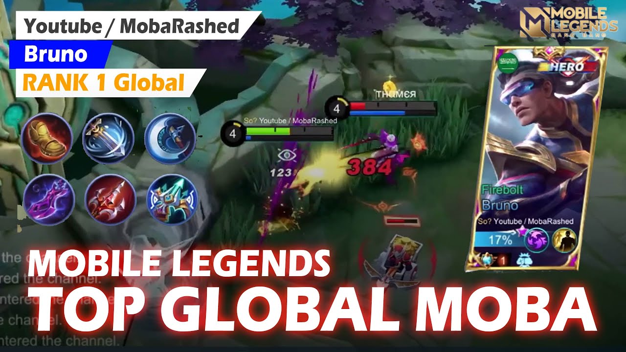 Bruno 22 Kill! Sulit Gendong Team - Top 1 Global Bruno 2022 by Youtube / MobaRashed | Mobile Legends