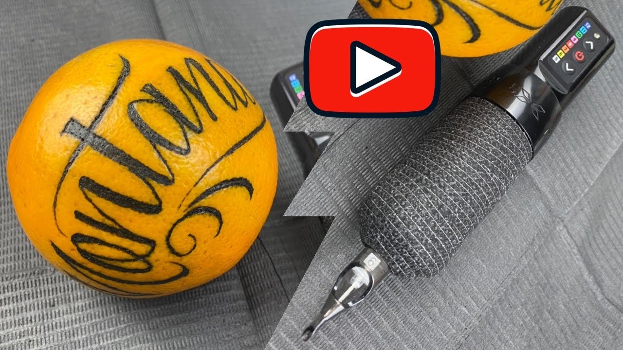 TATTOOING BOLD SCRIPT LETTERING