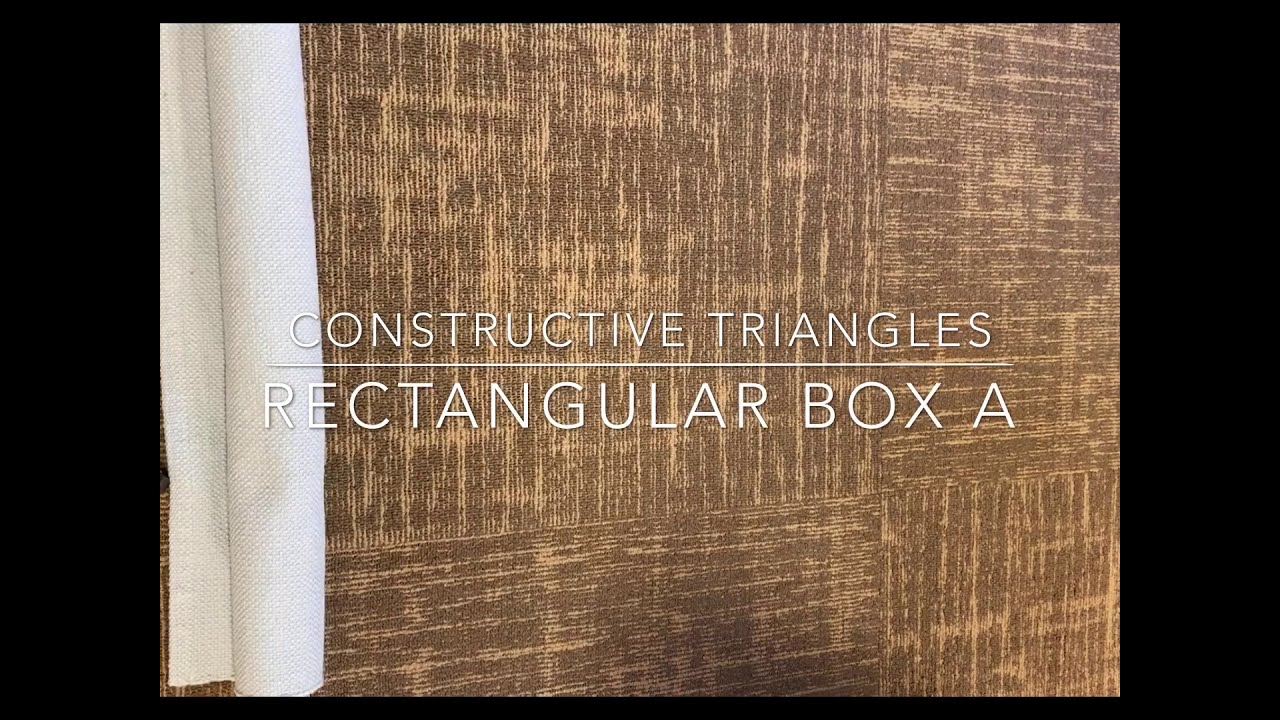 Constructive Triangles Rectangular Box A (MONTESSORI Sensorial Lesson)
