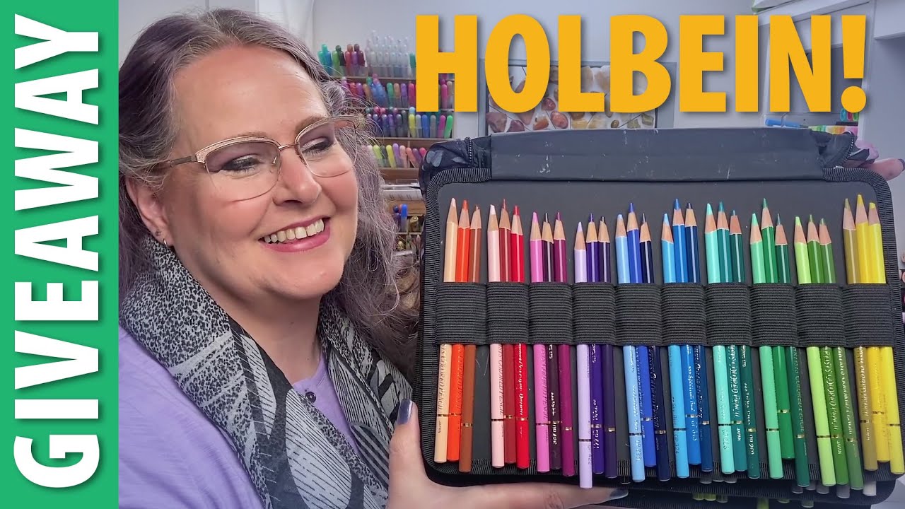 HOLBEIN Colored Pencils | 3-Month Review & GIVEAWAY!