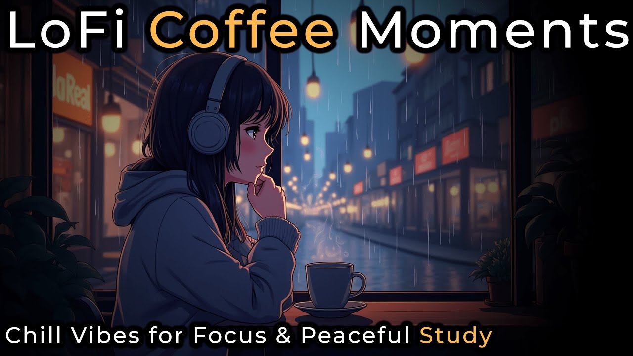 LoFi Coffee Moments – Chill Vibes for Focus & Peaceful Study | 1 Hour Cozy Café Mix