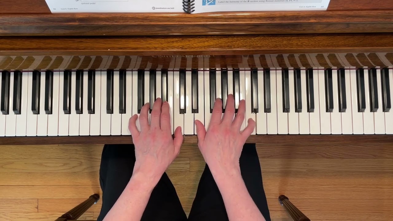 Looking Glass River - Level 2 Adult Piano Adventures All-In-One Piano Course