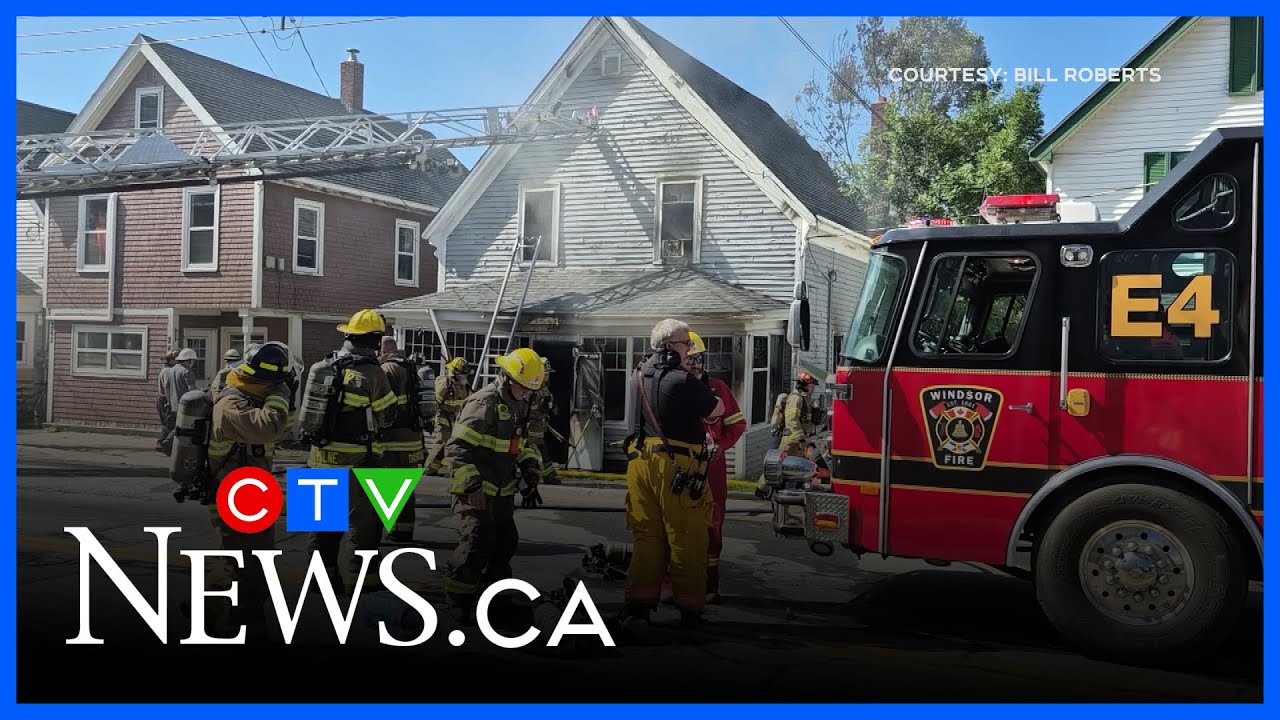 Residents displaced by fire in Windsor, N.S.