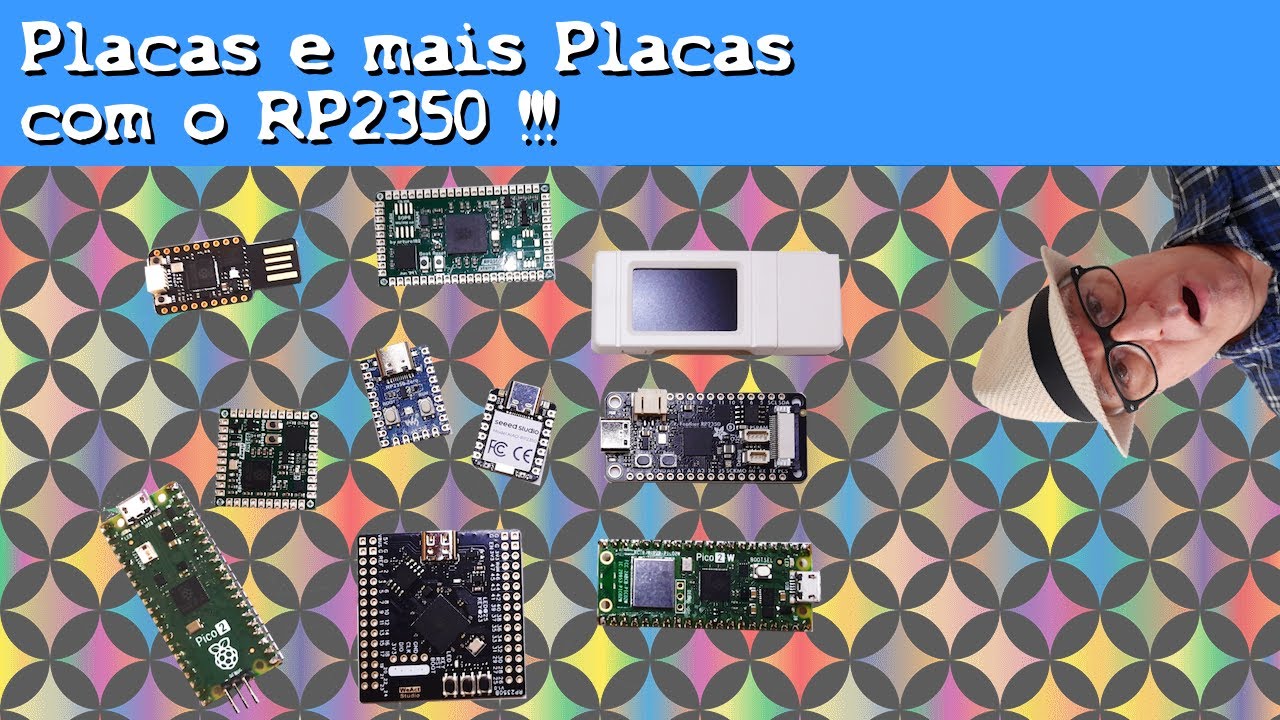 Placas com o Microcontrolador RP2350