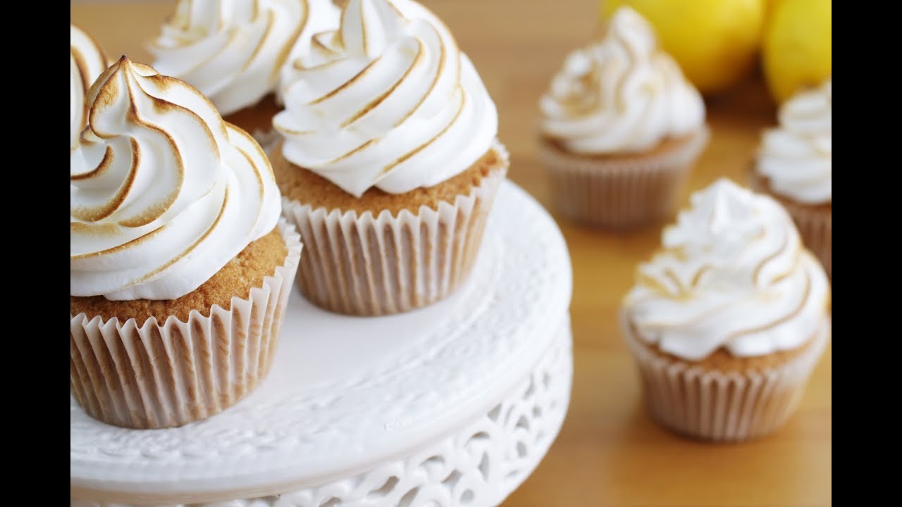 Recette de Cupcake citron meringué