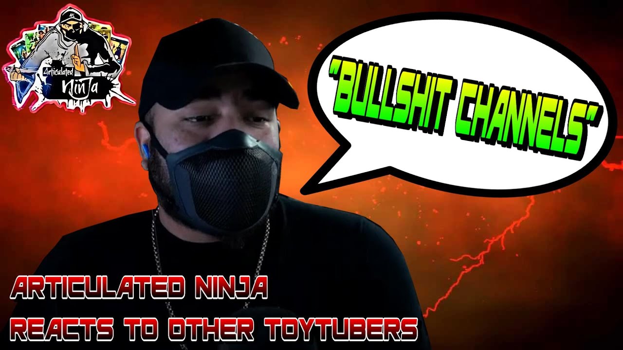 Articulated Ninja Calls Action Figure Youtubers 