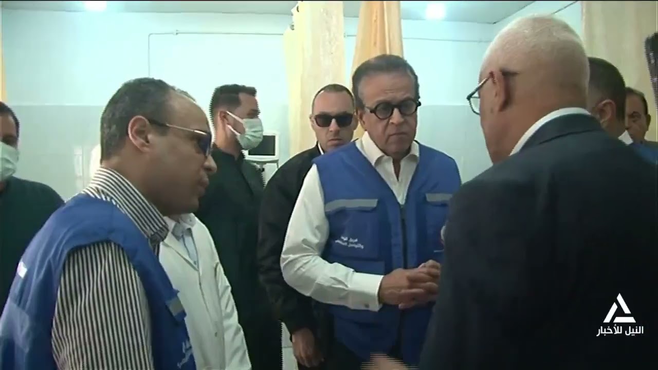 أشرف مبارك: وزير الصحة تفقد معبر رفح لمتابعة استقبال وعلاج المرضى والمصابين من الأشقاء الفلسطينيين
