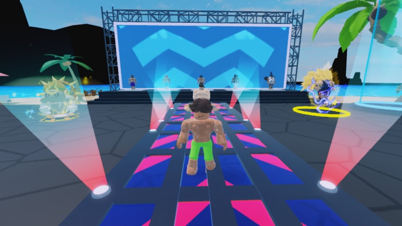 Knockout league in roblox...