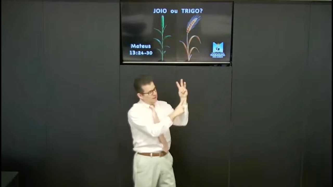 JOIO OU TRIGO? (mensagem em Libras)