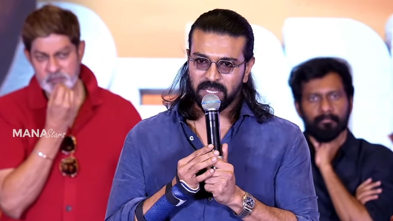 Mega Powerstar Ram Charan Emotional Speech @ #Peddi Movie Success Meet