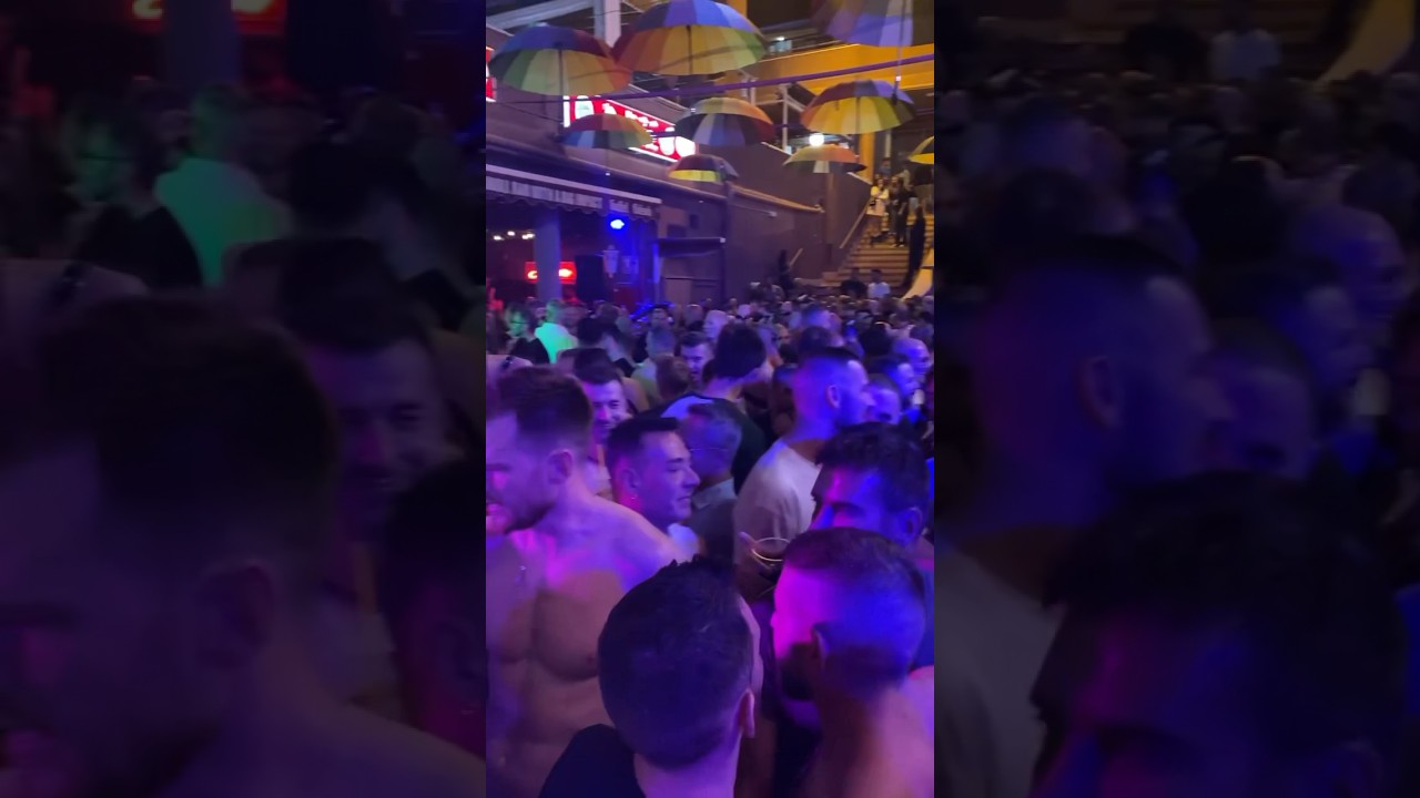 Gay Pride Street Party In Gran Canaria 🌈 #pride2023 #gaypride #gayman #grancanaria