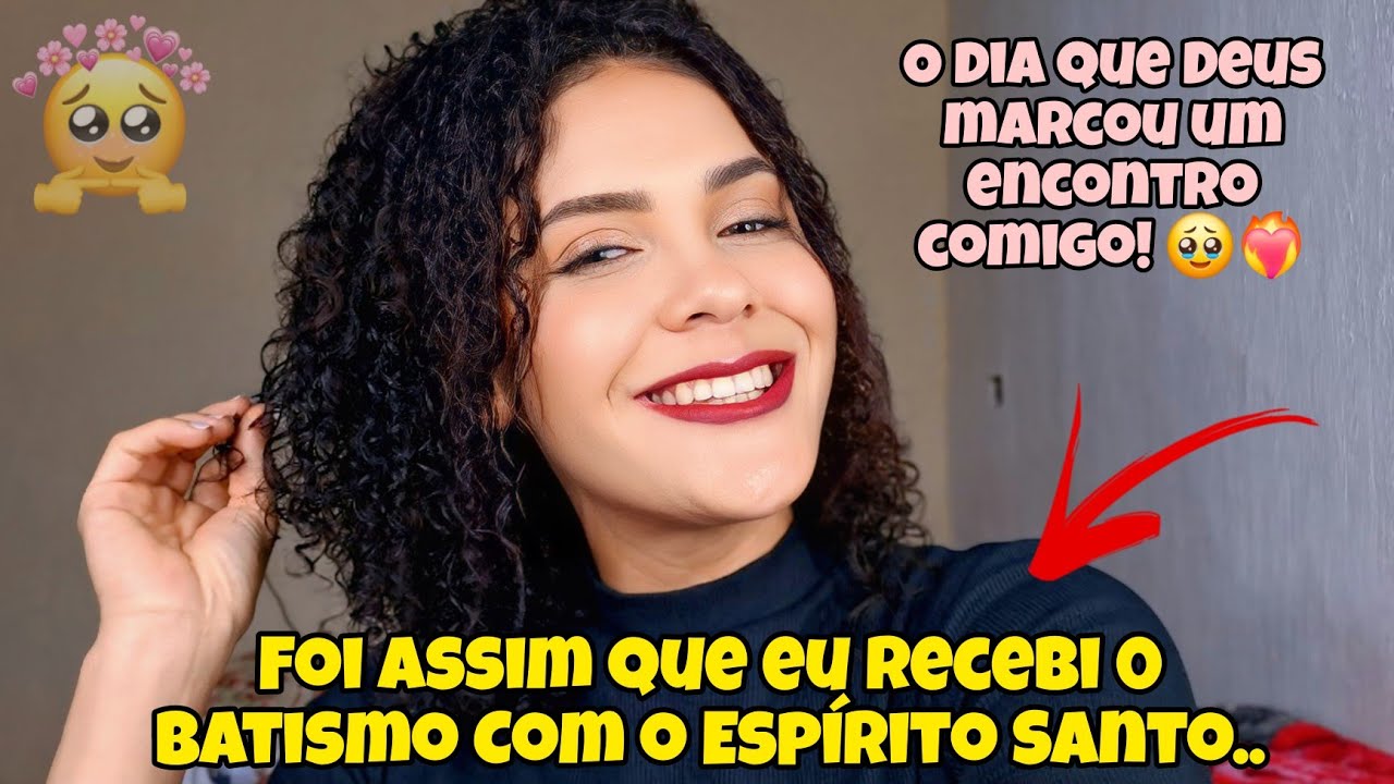 COMO SER BATIZADO COM ESPÍRITO SANTO MAIS RÁPIDO! 5 DICAS PARA O BATISMO ACONTECER. 🥹✨️❤️‍🔥