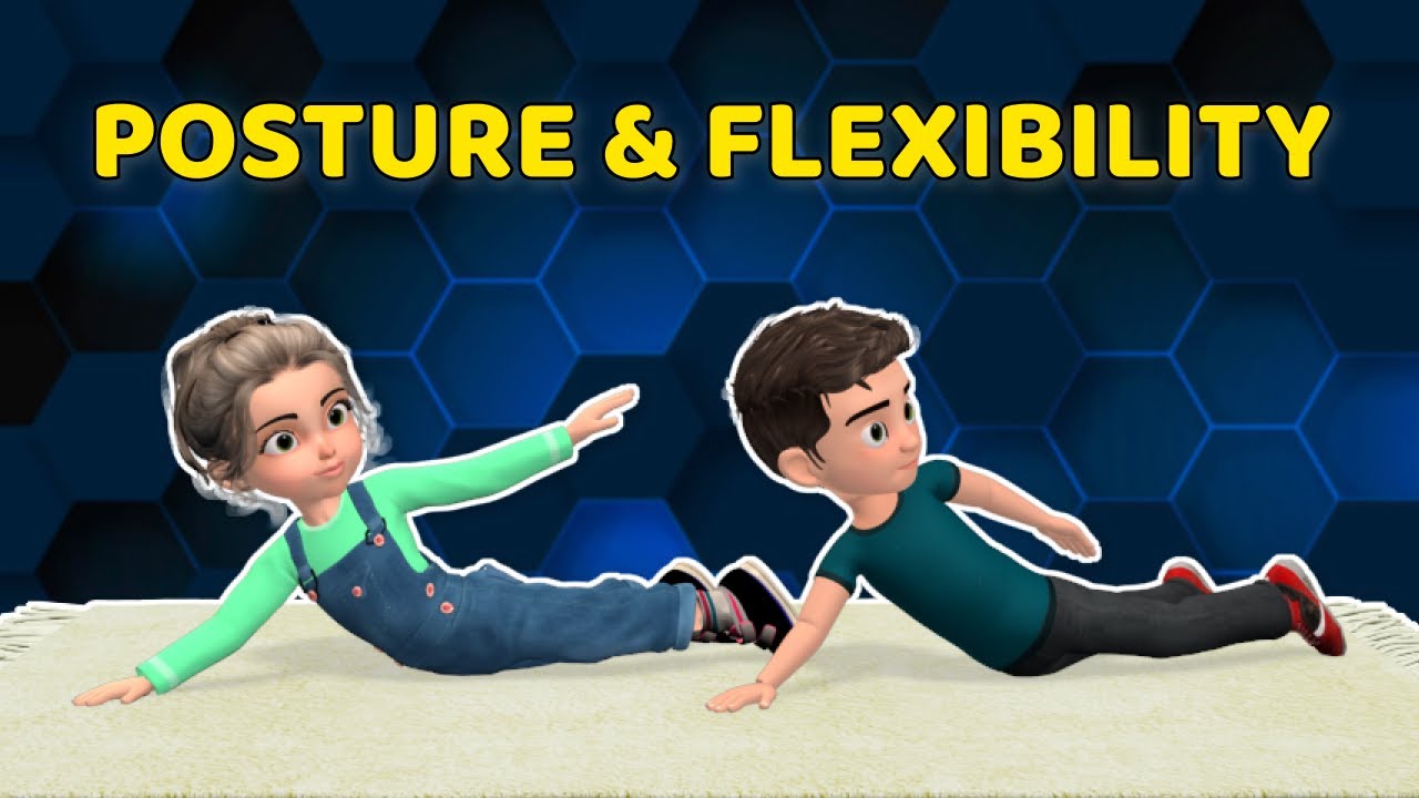 ARMS & BACK EXERCISES FOR KIDS: IMPROVE POSTURE & FLEXIBILITY