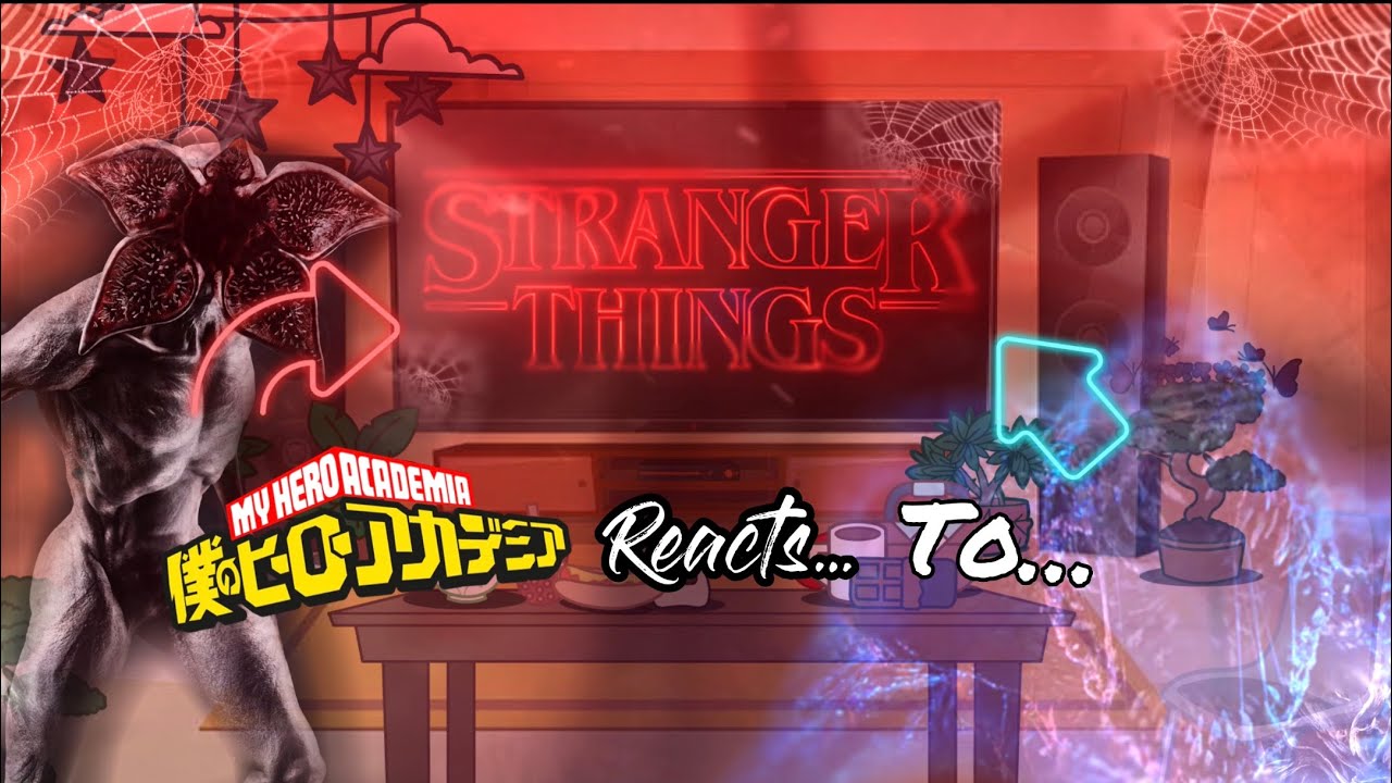 MHA Reacts To…Stranger Things  🖤 (Pls check Description)