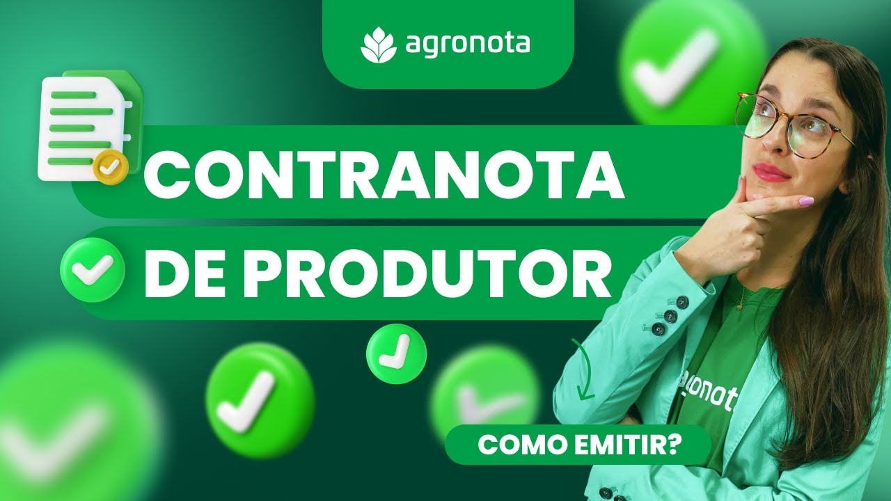 CONTRANOTA DE PRODUTOR: O que é e como emitir?