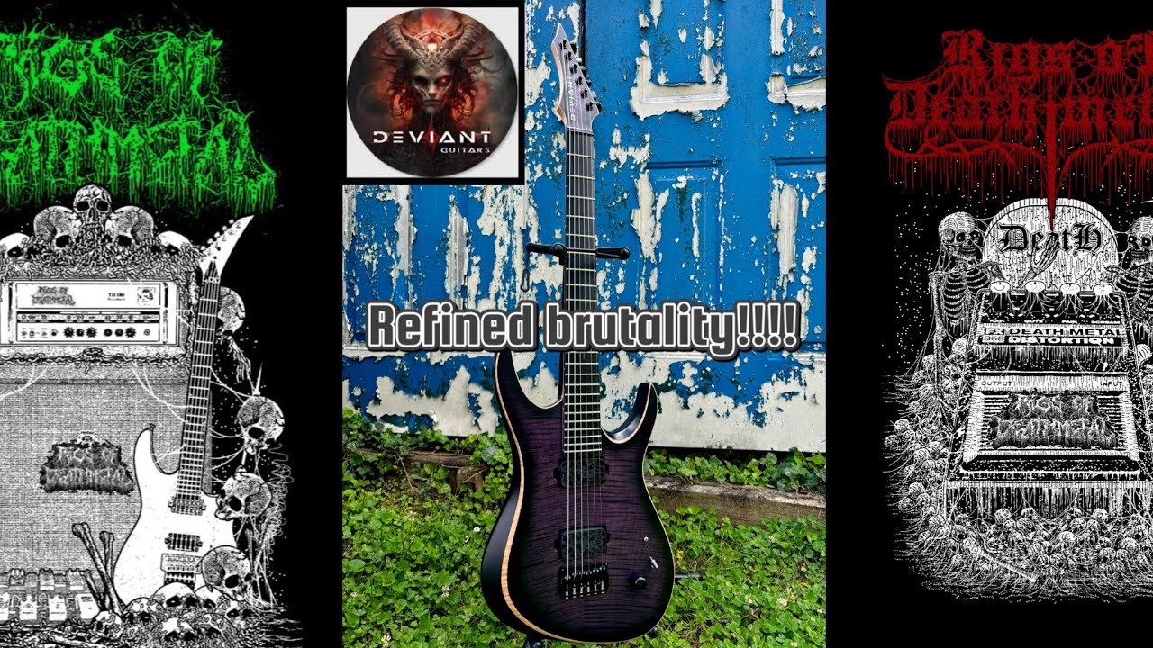 High quality, handmade shredder with Deviant Guitars!
