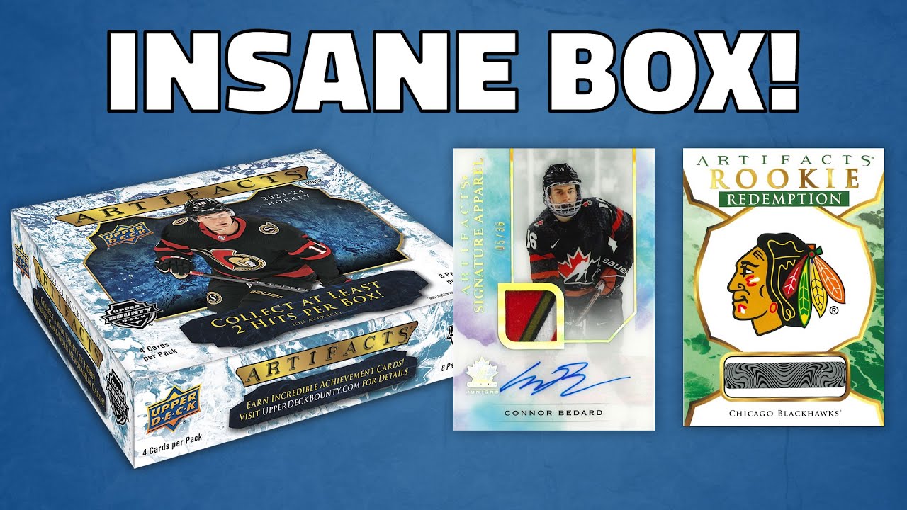 FIRST LOOK: 2023-24 Upper Deck Artifacts *FIGHT STRAP*