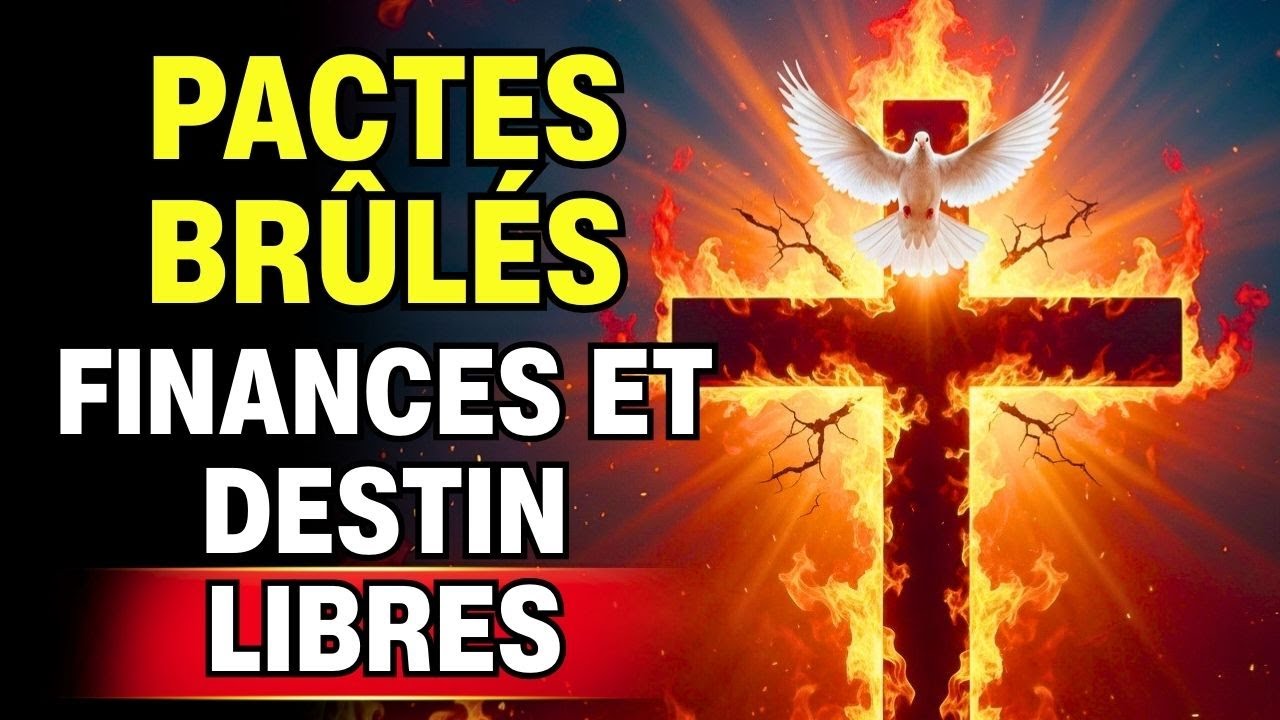 🔥 Le Feu du Saint-Esprit BRÛLE les Pactes Sataniques Faits Contre Votre Destin et Vos Finances