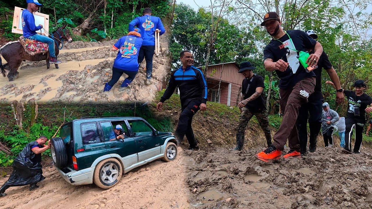 Aventura en el Lodo: Un Día en el Campo Bajo la Lluvia