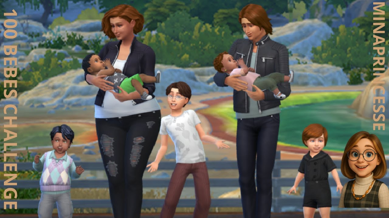 11 👉 Les Sims 4  🧬 100 Bébés Challenge 💕 1ère matriarche 🫄  Enfin une fille
