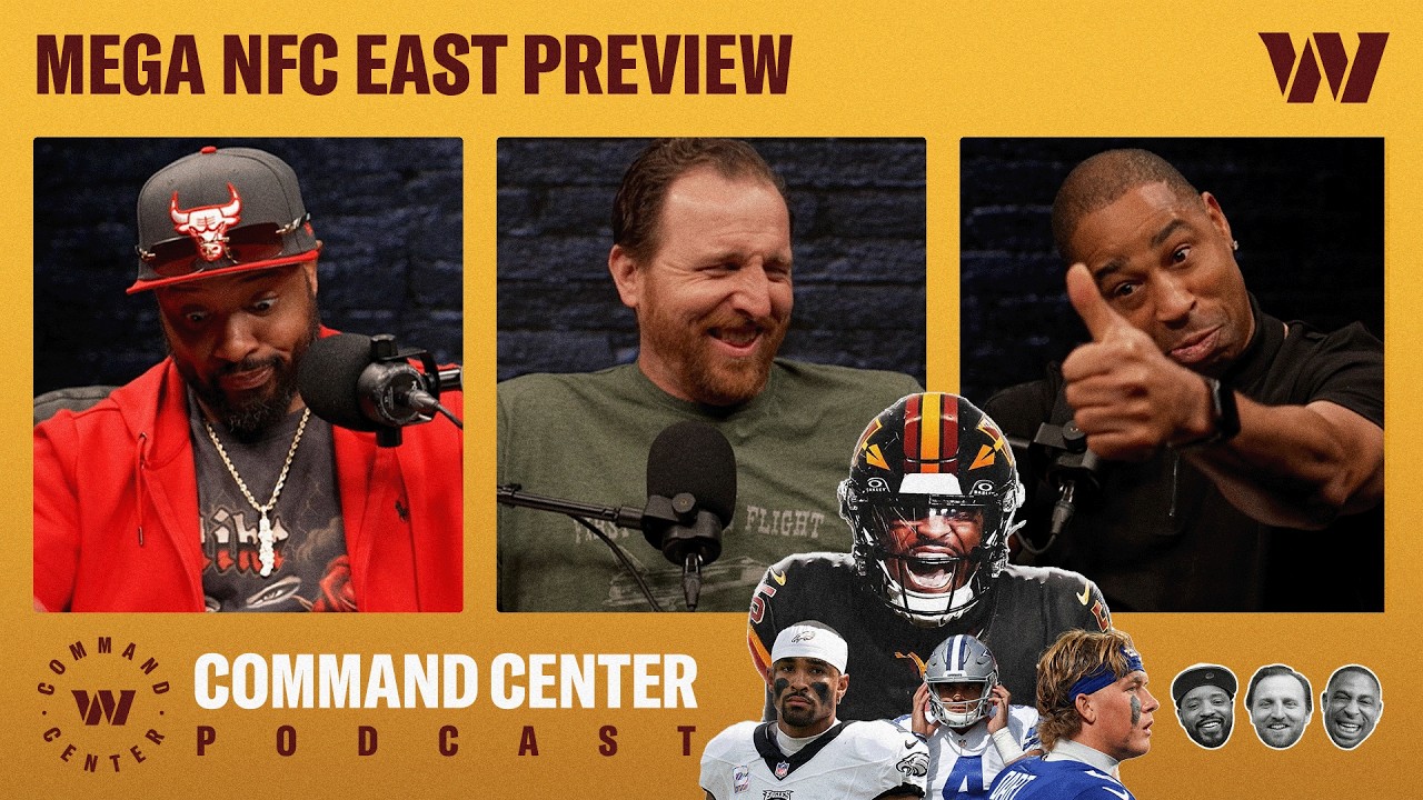 Jayden Daniels is the BEST QB in the NFC East | Podcast | Washington Commanders | NFL